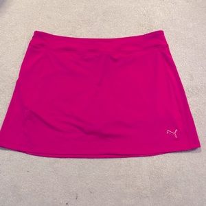 Puma Golf or Tennis Skirt Large Pink